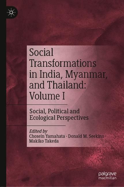 Social Transformations in India, Myanmar, and Thailand: Volume I main product photo