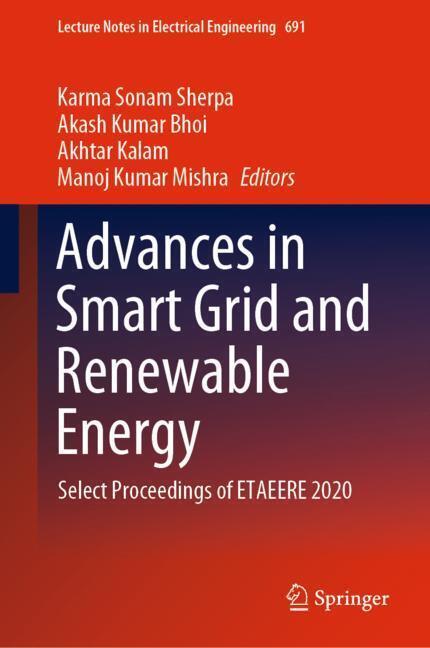 Advances in Smart Grid and Renewable Energy main product photo