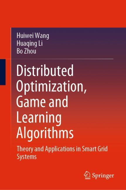 Distributed Optimization, Game and Learning Algorithms main product photo