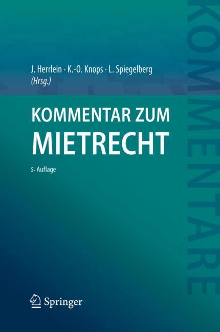 Kommentar zum Mietrecht main product photo