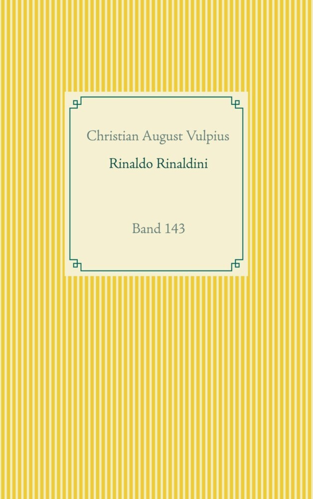 Rinaldo Rinaldini der Räuberhauptmann main product photo