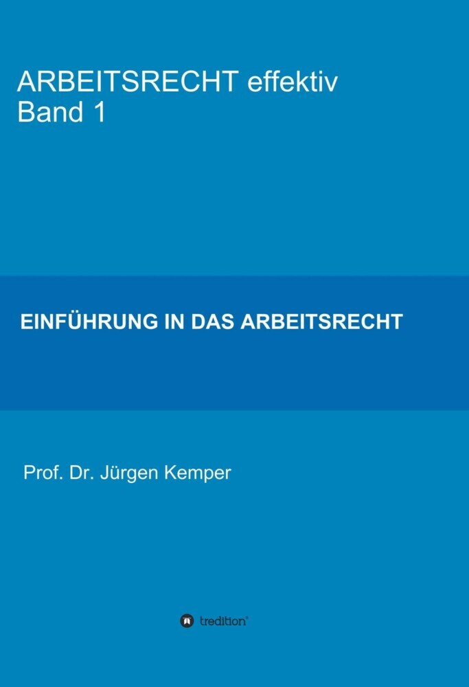 ARBEITSRECHT effektiv Band 1 main product photo