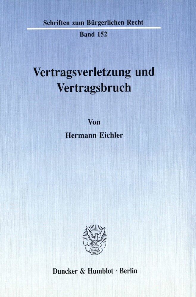 Vertragsverletzung und Vertragsbruch. main product photo