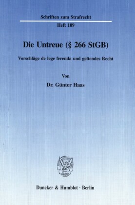 Die Untreue (   266 StGB).