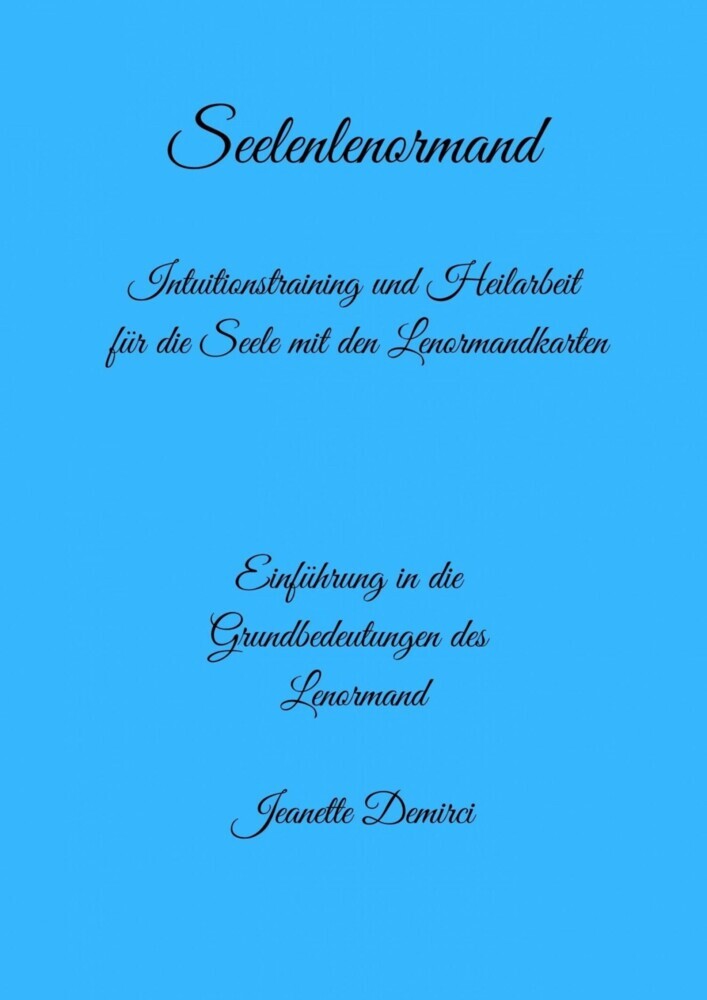 Seelenlenormand - Einführung ins Lenormand main product photo