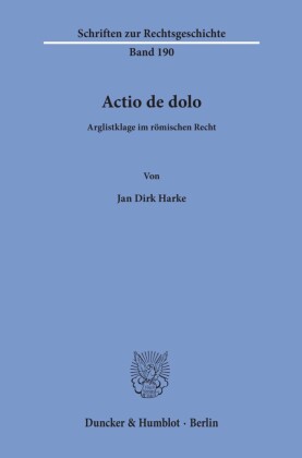 Actio de dolo.