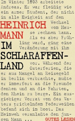 Im Schlaraffenland - Roman unter feinen Leuten