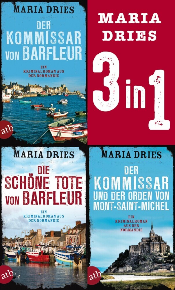 Der Kommissar von Barfleur & Die schöne Tote von Barfleur & Der Kommissar und der Orden von Mont-Saint-Michel main product photo