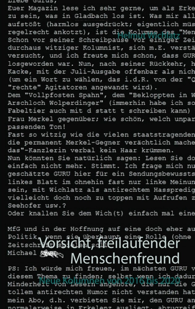Vorsicht, freilaufender Menschenfreund main product photo