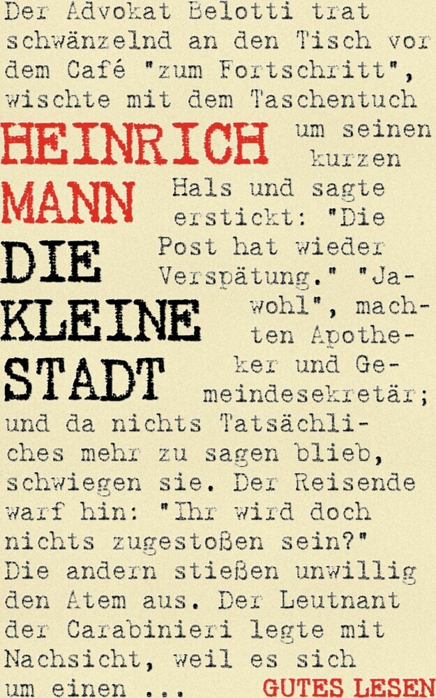 Die kleine Stadt main product photo