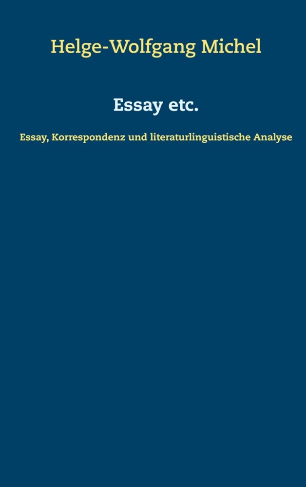 Essay etc. main product photo
