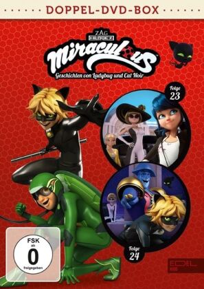 Miraculous - Doppel-Box. Tl.23-24, 2 DVD