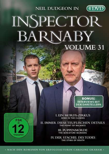 Inspector Barnaby. Tl.31, 4 DVD, 4 DVD-Video main product photo