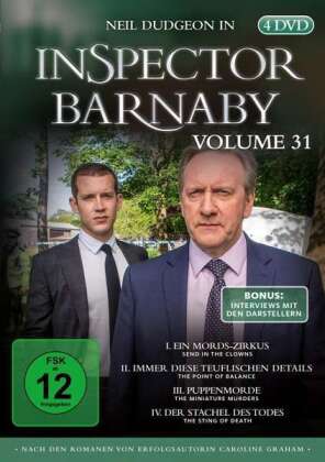 Inspector Barnaby. Tl.31, 4 DVD, 4 DVD-Video