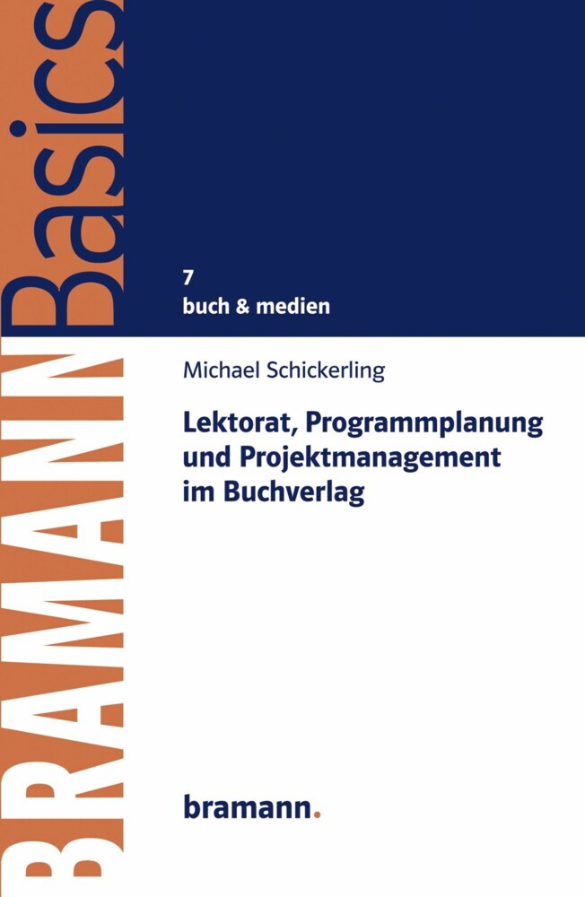 Lektorat, Programmplanung und Projektmanagement im Buchverlag main product photo