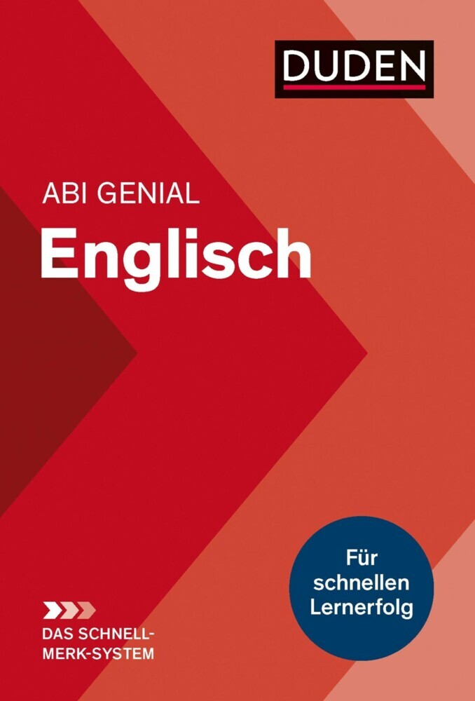 Abi genial Englisch: Das Schnell-Merk-System main product photo