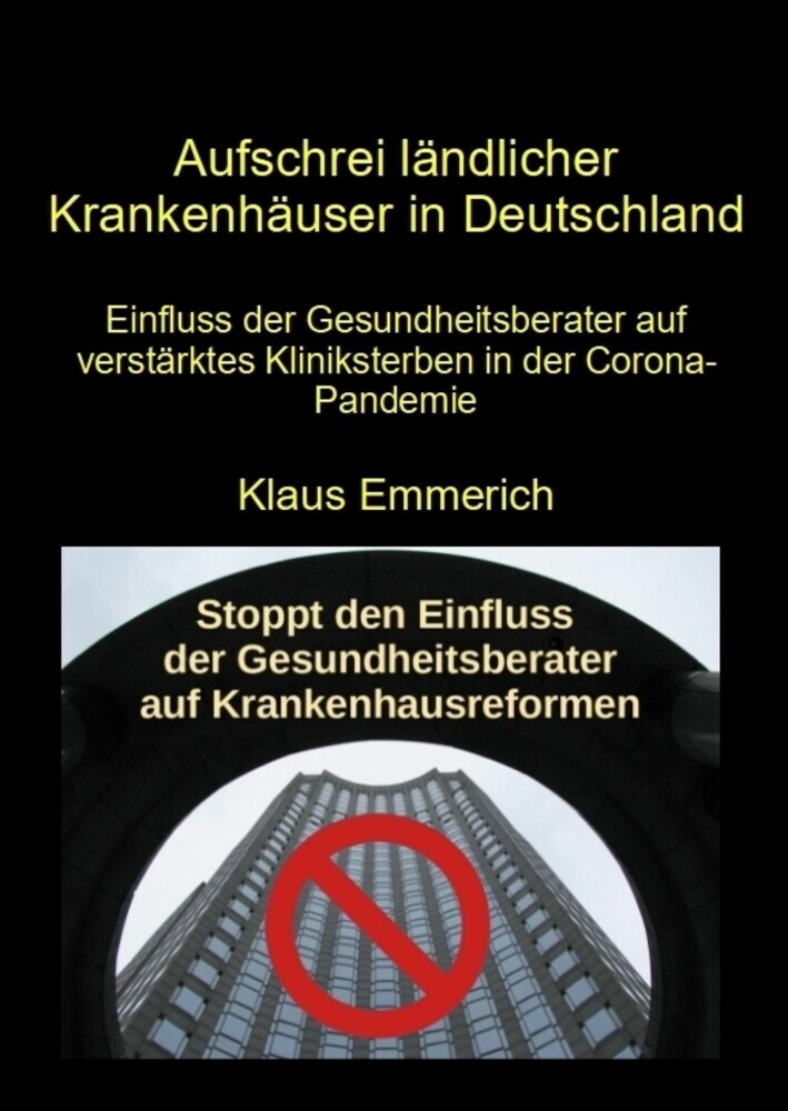 Aufschrei ländlicher Krankenhäuser in Deutschland main product photo