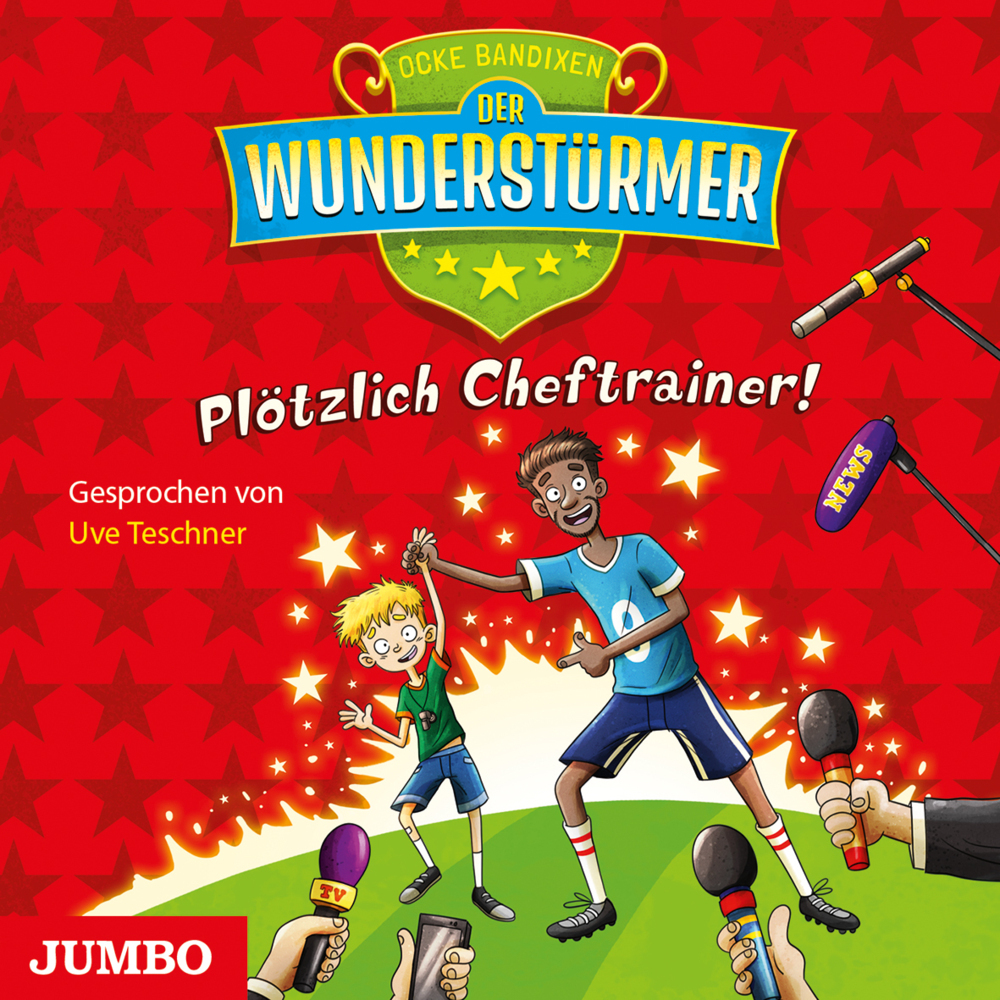 Der Wunderstürmer - Plötzlich Cheftrainer!, Audio-CD main product photo