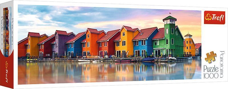 Puzzle 1000 Panorama Groningen,Niederlande main product photo