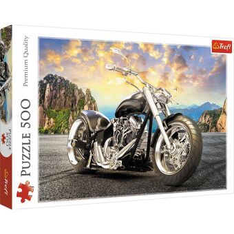 Schwarzes Motorrad (Puzzle)