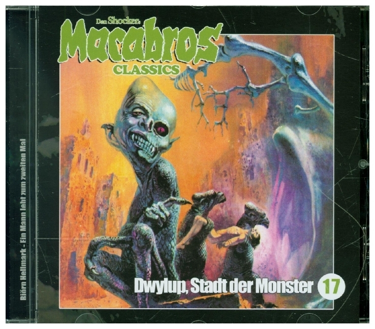 Macabros Classics - Dwylup, Stadt der Monster. Tl.17, 1 Audio-CD, 1 Audio-CD main product photo