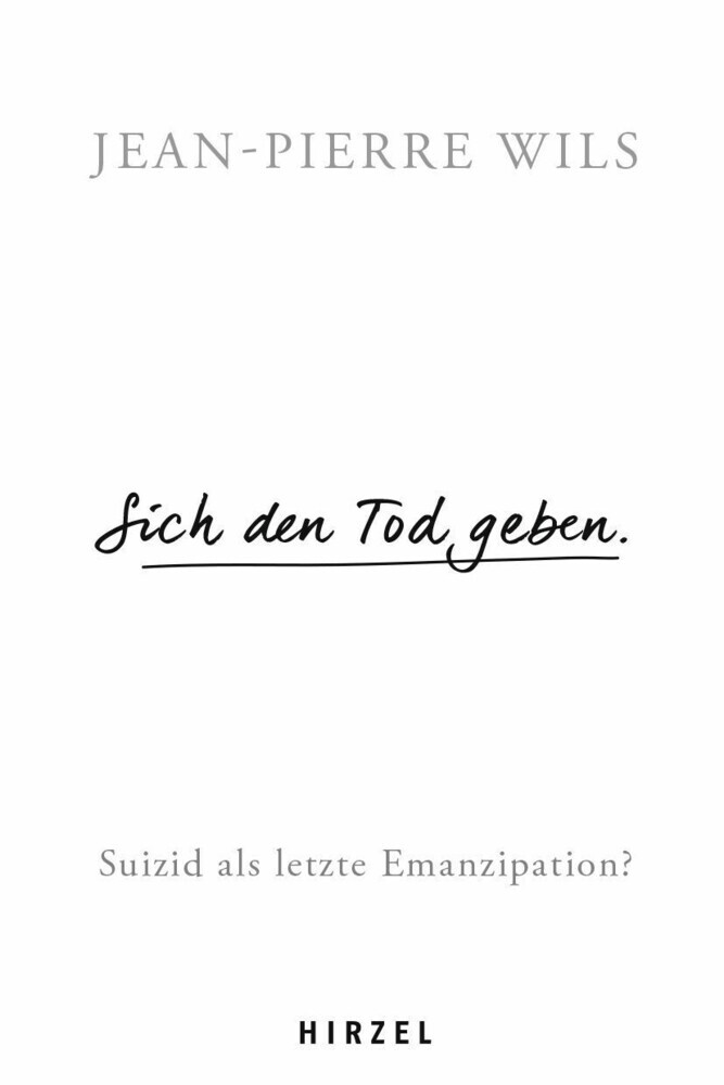 Sich den Tod geben. main product photo