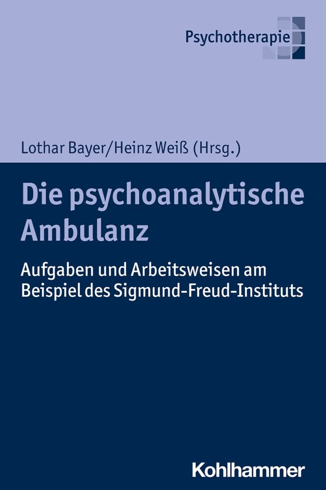Die psychoanalytische Ambulanz main product photo