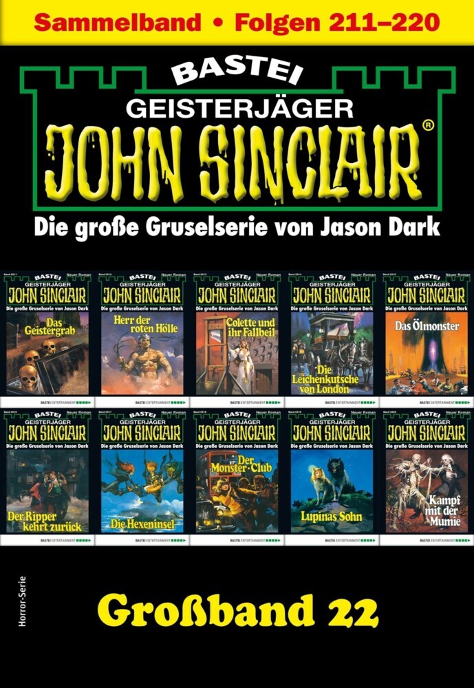 John Sinclair Großband 22 main product photo