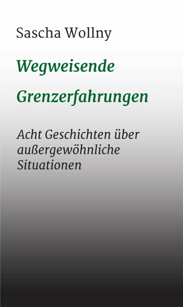 Wegweisende Grenzerfahrungen main product photo