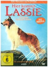 Hier kommt Lassie - Die gross Sammel-Edition, 4 DVD