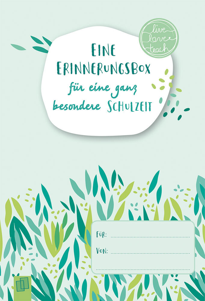 Eine Erinnerungsbox für eine ganz besondere Schulzeit "live - love - teach" main product photo