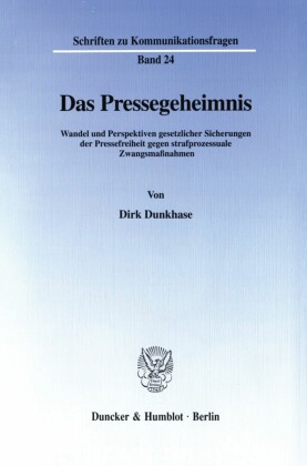 Das Pressegeheimnis.