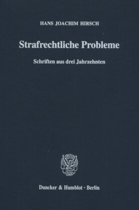 Strafrechtliche Probleme.