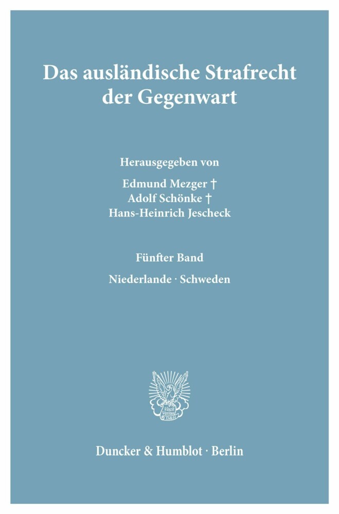 Das ausländische Strafrecht der Gegenwart. main product photo