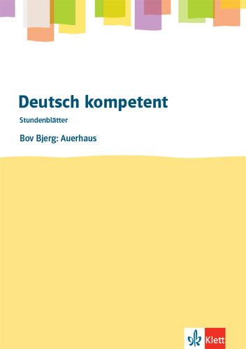 deutsch.kompetent. Bov Bjerg: Auerhaus main product photo
