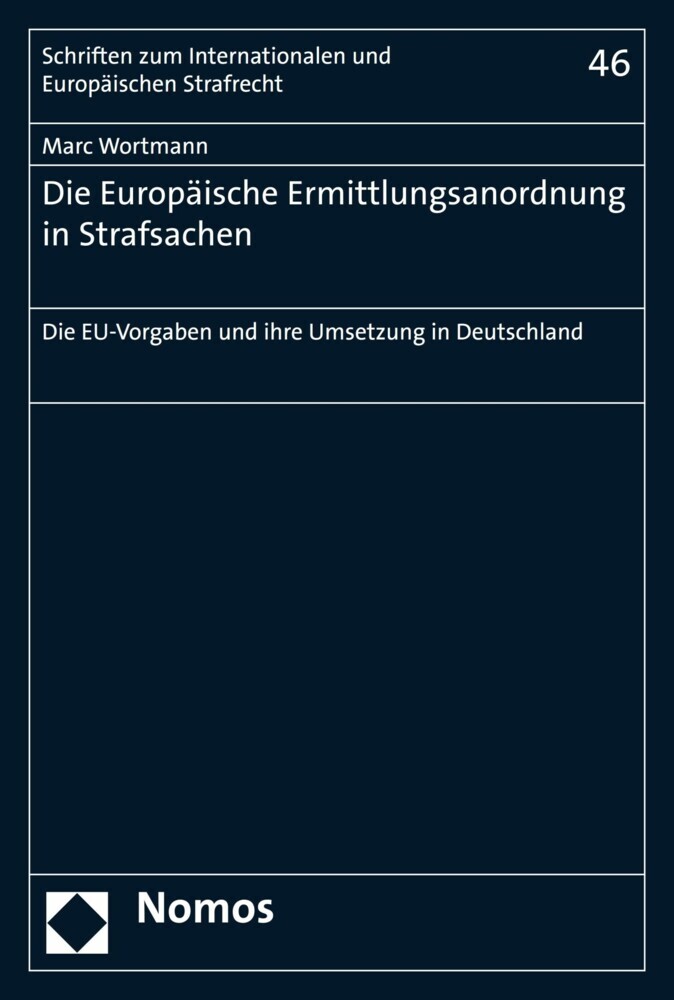 Die Europäische Ermittlungsanordnung in Strafsachen main product photo