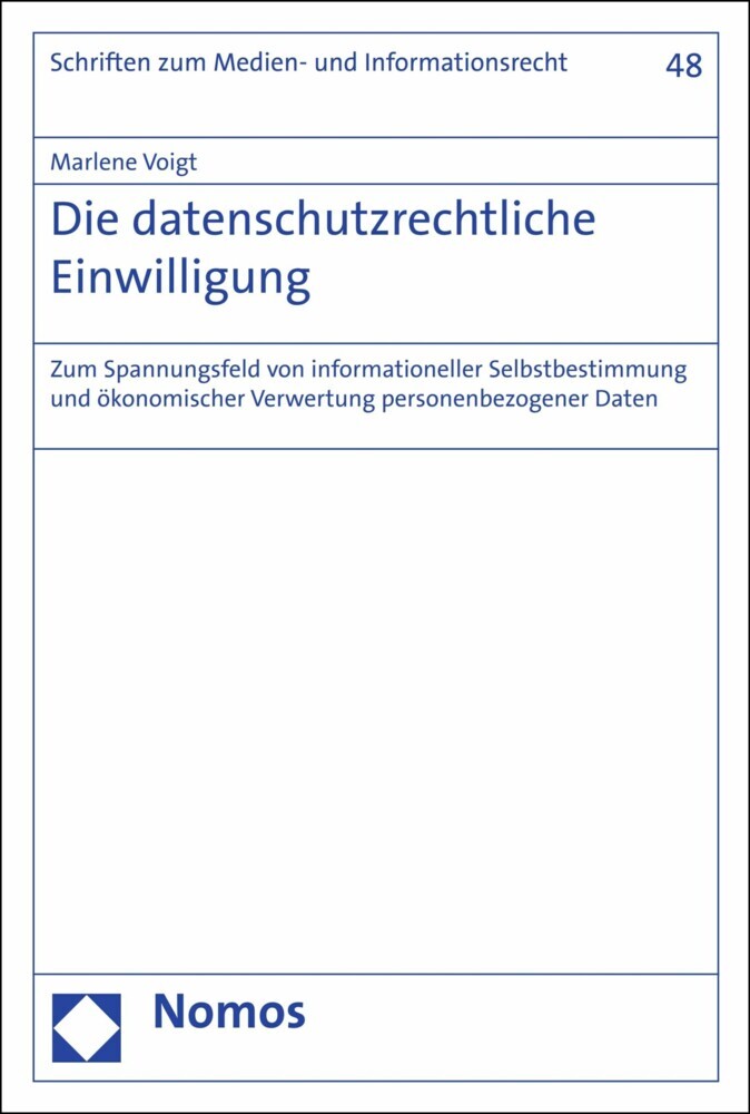 Die datenschutzrechtliche Einwilligung main product photo