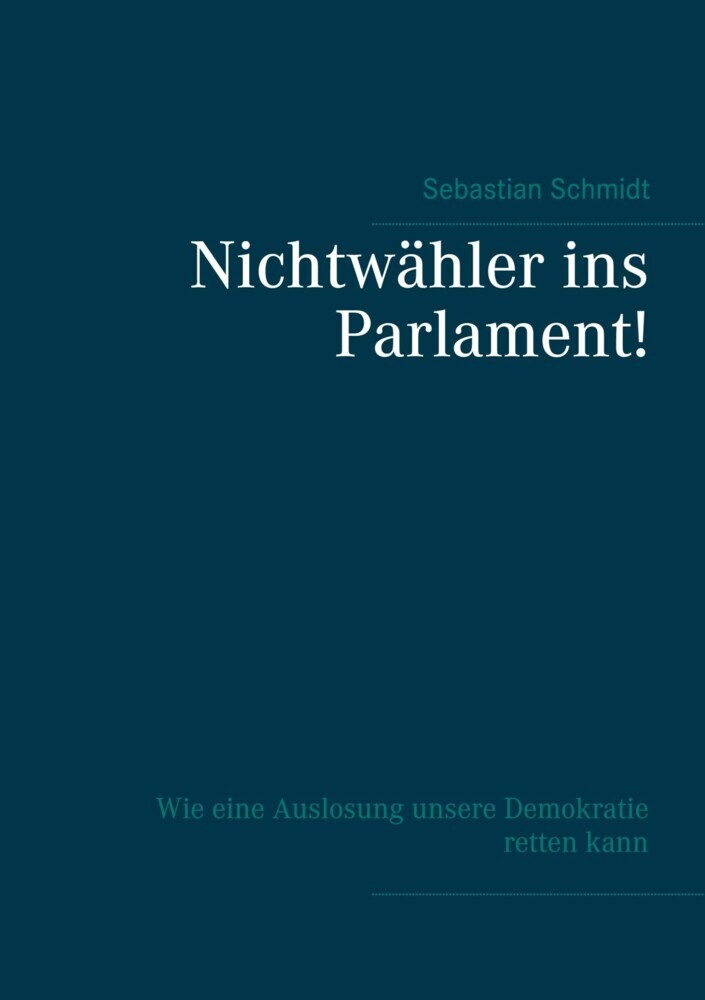 Nichtwähler ins Parlament! main product photo