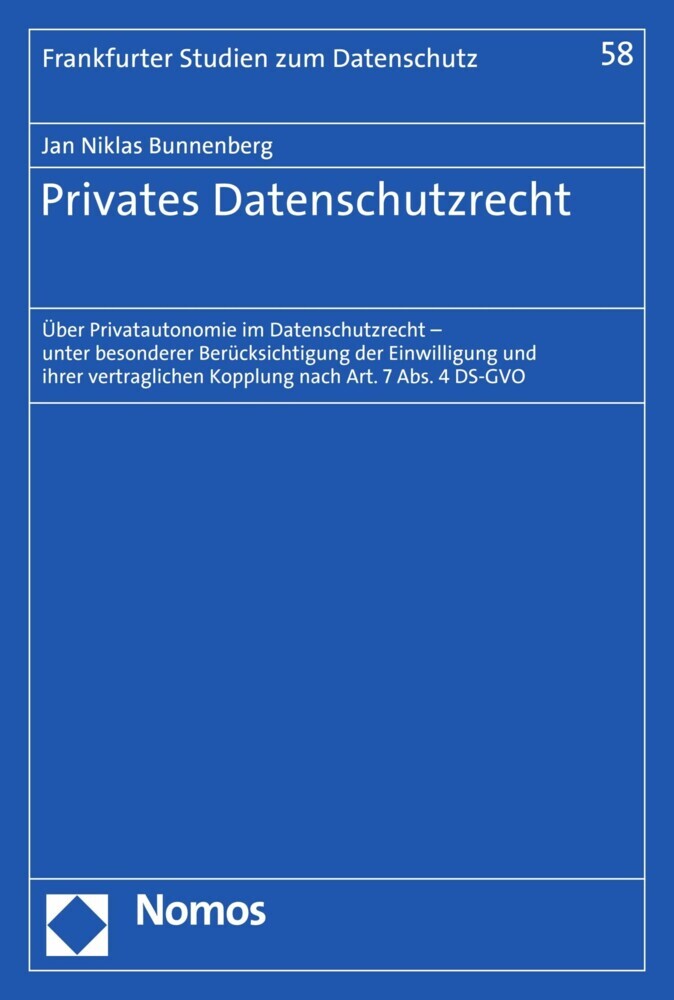 Privates Datenschutzrecht main product photo