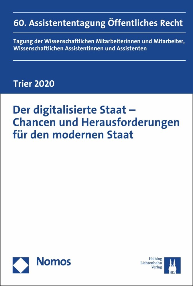 Der digitalisierte Staat - Chancen und Herausforderungen für den modernen Staat main product photo