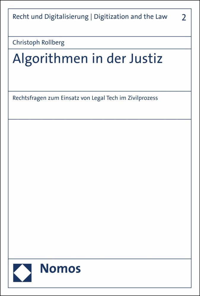 Algorithmen in der Justiz main product photo