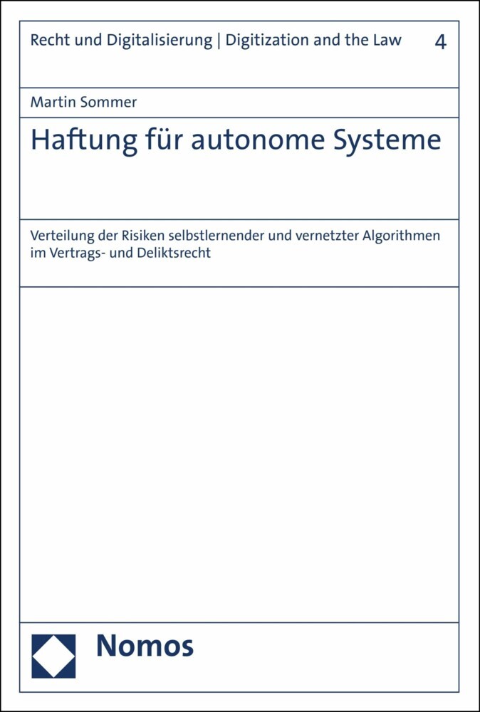Haftung für autonome Systeme main product photo