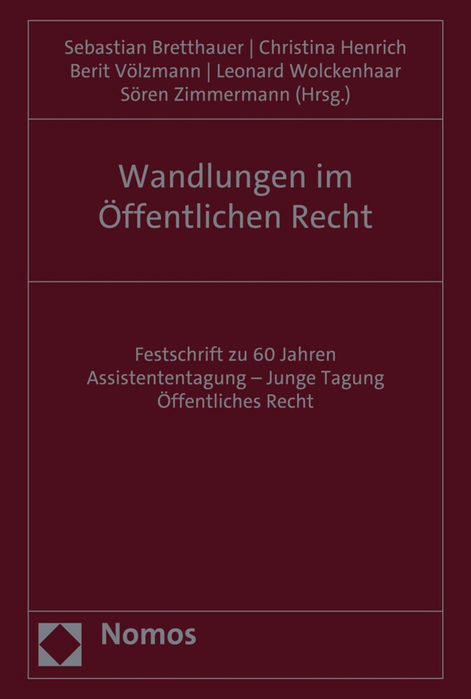 Wandlungen im Öffentlichen Recht main product photo