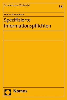 Spezifizierte Informationspflichten