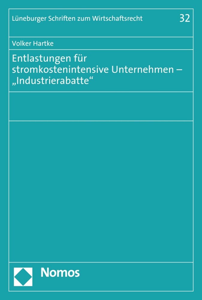 Entlastungen für stromkostenintensive Unternehmen - 'Industrierabatte' main product photo