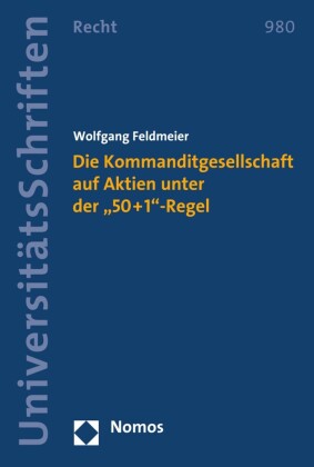 Die Kommanditgesellschaft auf Aktien unter der '50+1'-Regel