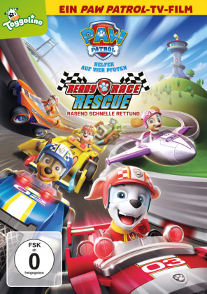 Paw Patrol: Ready Race Rescue - Rasend schnelle Rettung, 1 DVD