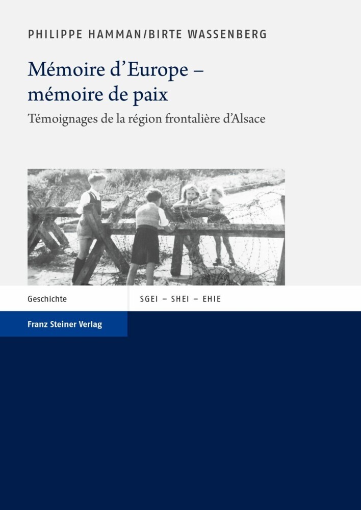 Mémoire d'Europe - mémoire de paix main product photo