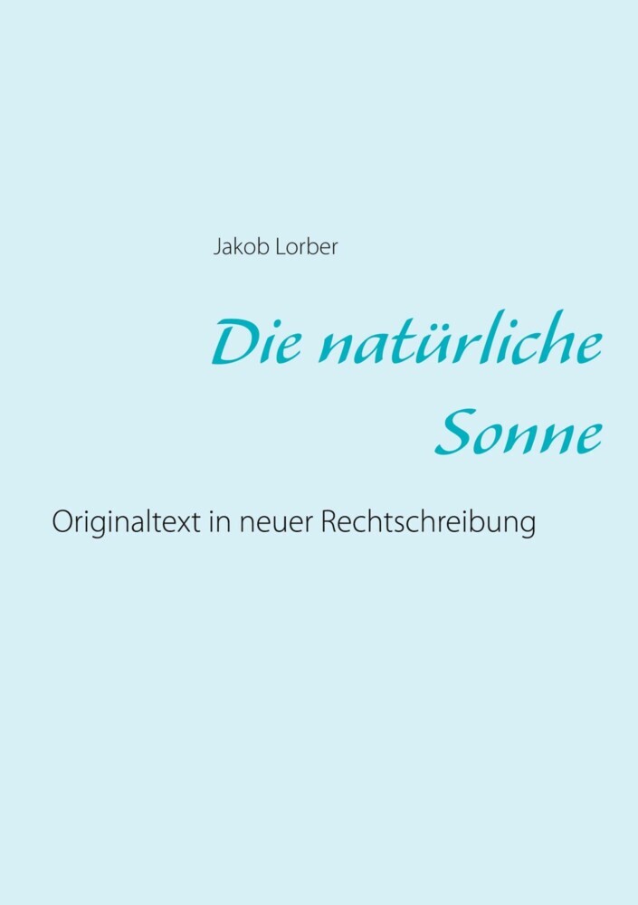 Die natürliche Sonne main product photo