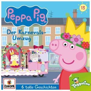 Peppa Pig Hörspiele - Der Karnevalsumzug (und 5 weitere Geschichten), 1 Audio-CD main product photo